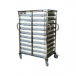 PASLANMAZ KROM ÇELİK THERMOTEPSİ TAŞIMA ARABASI CODE:TTT-A